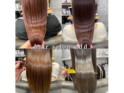 アッド(hair salon add.)の写真