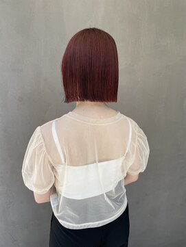 アマーク(a mark) チェリーレッド《小川結女花》