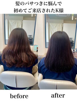 ルコール(luCall) 白髪染め/髪質改善/ツヤ髪/カウンセリング/縮毛矯正【津田沼駅】