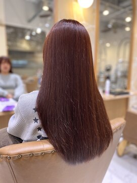 カーサ 西大寺南ロータリー店(casa) ブリーチなしオレンジカラー