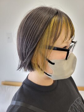 ゲリールエノミヤ(guerir enomiya) 【guerir enomiya】フェイスフレーミング×イエロー