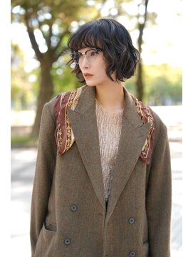 アルテペロ(arte pelo) 黒髪ボブパーマ/スパイラルパーマ