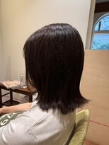 イコル(ikoru)&nbsp;外はねロブ/シェルグレージュカラー/代官山/中目黒/恵比寿