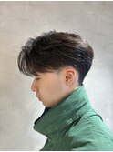 センターパート/ニュアンスパーマ