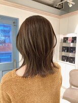 シェノン 赤羽店(CHAINON)&nbsp;赤羽北区似合わせカットオリーブベージュ2025人気美容院