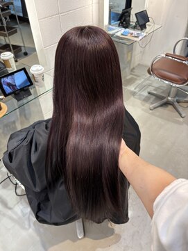 ヘアーメイクチック(HAIR MAKE CHiC) ブリーチなしwカラーラベンダー