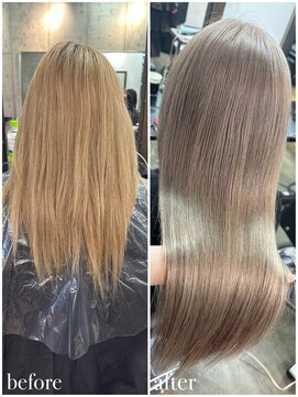 ラス トーキョー(LAS TOKYO) ミルクティーベージュ/エクステ