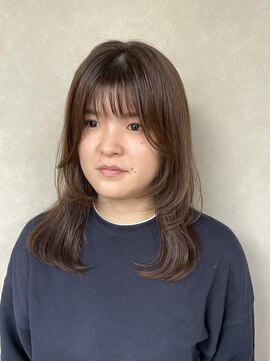 ティピ(tipi) ☆ふんわりレイヤー×透け感カラー☆