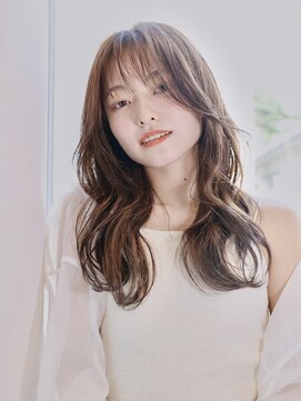 エムスラッシュ ストリートマーケット スマートサロン センター北(M.SLASH) シースルーバング/ひし形レイヤー/デジタルパーマ/センター北