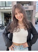 Lomalia   外国人風馴染むセピアグレージュ  シアーカラー