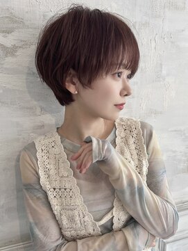 耳かけマッシュショート