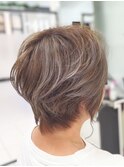 30代40代50代60代　脱白髪染め　白髪ぼかし　ホワイトグレー