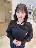 美髪＊シアーオリーブ＊韓国風セミウェーブ＊Zina札幌大通