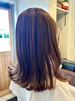 ニナヘア(nina hair)の写真/【ダメージ補修&髪質改善】髪の健康を大切にするnina hair*乾燥やパサつき、カラーで傷んだ髪におすすめ