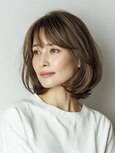 40代からの美容室「bifino Rilune」ヘアスタイル