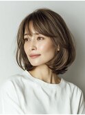 40代からの美容室「bifino Rilune」ヘアスタイル