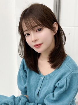 アマトウキョウスマートサロン(AMA TOKYO×Smart Salon) くびれレイヤー/顔まわりカット/レイヤーカット/小顔ヘア