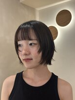 ラヴィズム 名駅店(LUVISM)&nbsp;ボブ/ミディアム/レイヤー/パーマ/艶カラー/顔周りレイヤー