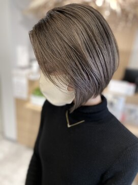 アヴァンス 京橋店(AVANCE) 着物ヘア/大人ガーリー/ダークアッシュ/似合わせカット/京橋