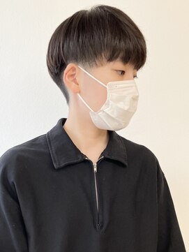 モリオフロムロンドン 松戸店(Morio from London) 【メンズ 松戸 岩口】黒髪軽めツーブロックマッシュショート