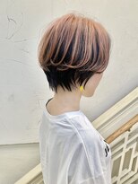 モリオ フロム ロンドン 成増店&nbsp;【morio成増 セリザワ】ショートボブ アンブレラカラー