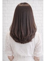 アンディー(&dy) ナチュラルベージュ×ロングレイヤー髪質改善トリートメント