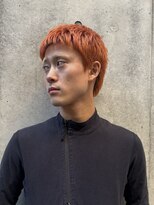 カシェル トウキョウ(Cashel Tokyo)&nbsp;メンズ　ハイトーン　ブリーチカラー　オレンジ