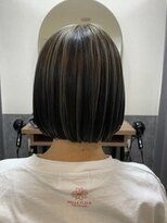 テーラヘアー 袖ヶ浦2号店(TELA HAIR)&nbsp;ワンレングスボブ×ハイライトカラー