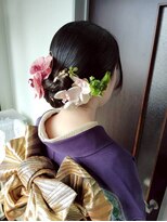 びゃんびゃん 江端店&nbsp;ヘアセット/成人式/成人式前撮り/成人式スタイル/着付/振袖