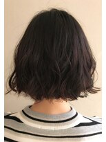 ロンド 銀座(Lond)&nbsp;ラフカジュアルウェーブボブスタイル 担当 本田奈穂美