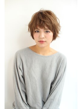 ラシエル 両国店(Laciel) ニュアンスかわいいショートボブ♪