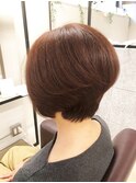 奥域前下がりショートボブ☆