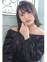 ヘアーアンドメイク シークタチカワ 立川店(Hair&Make Seek)&nbsp;【seek立川】ダークアッシュ×切りっぱなしボブ