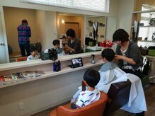 ヘアメイク ひととき(Hair make)の雰囲気（プライベート空間なので家族でゆったり過ごせます…）