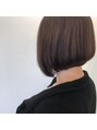 トリプルエフ(TRIPLE-ef)&nbsp;フォルムの美しさを意識してカットしたミニボブスタイル