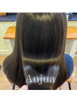 ヘアーアートシフォン 池袋西口店(Hair art chiffon) アプリコットオレンジ/ハイライトカラー/白髪ぼかし/髪質改善