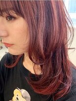 ナンバー ソポ 札幌/ジャム 札幌(N° sopo/JAM)&nbsp;ブリーチ必須☆チェリーレッド♪