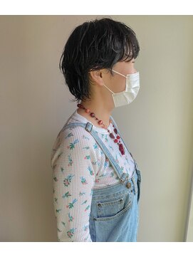 ツイギー 宮西店(TWiGGY) 伸びかけマッシュショートにパーマ