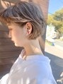 アンツ ヘアーアンドリゾート 辻堂本店(ANT'S Hair and Resort)&nbsp;耳掛けショートスタイル！［ショート/ボブヘア/辻堂/個室］