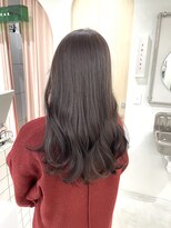 ヘアー アイス カンナ(HAIR ICI Canna) ツヤと透け感ばっちり！ラベンダーグレーカラー！