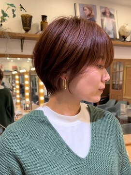 ロンドエニカ 大宮(Lond enika) lond惇平　大人ガーリーモードヘアチョコレートプリカール