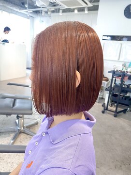 ユーフォリア 渋谷グランデ(Euphoria SHIBUYA GRANDE) 夏のバタミンカラー♪オレンジブラウン