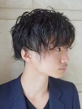 エアリー ヘアーデザイン(airly hair design)の写真/【横川】男性特有の髪質や骨格を見極めた似合わせカットは忙しい朝でも扱いやすく、ON/OFFキマル！