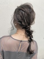 マーシュ 梅田(marshu)&nbsp;【marshu umeda】編みおろし×ヘアアレンジ