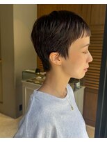 ヤイエ(yiye)&nbsp;ベリーショート/丸みショート ハンサムショートマッシュショート