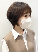 【松戸　石山】大人可愛い前下がりショート丸みショート
