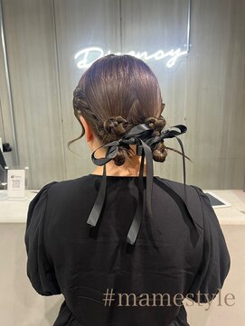 ディセンシー(Dicency) Dicency(マオ)浴衣ヘアアレンジ