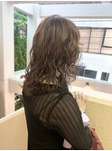 *滝田*似合わせカットニュアンスパーマミディアムレイヤー