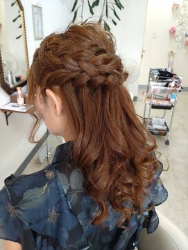 ココロ(Cocoro) ハーフアップ