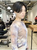 ハンサムショート　マッシュショート